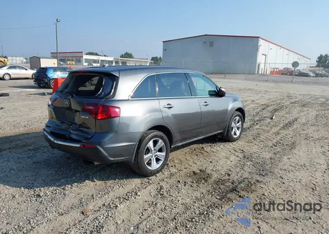 2011 Acura Mdx из США, поврежденный, VIN 2HNYD2H27BH538048